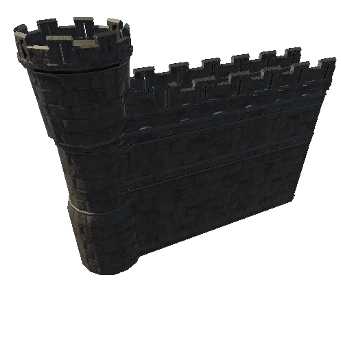 Castle Wall Module 1B